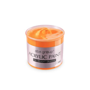 Farbka akrylowa Aba Group 04 – Bright Orange 10 ml
