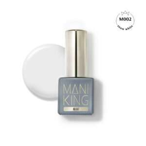 MANI KING Lakier Hybrydowy M002 Snow White – 8ml