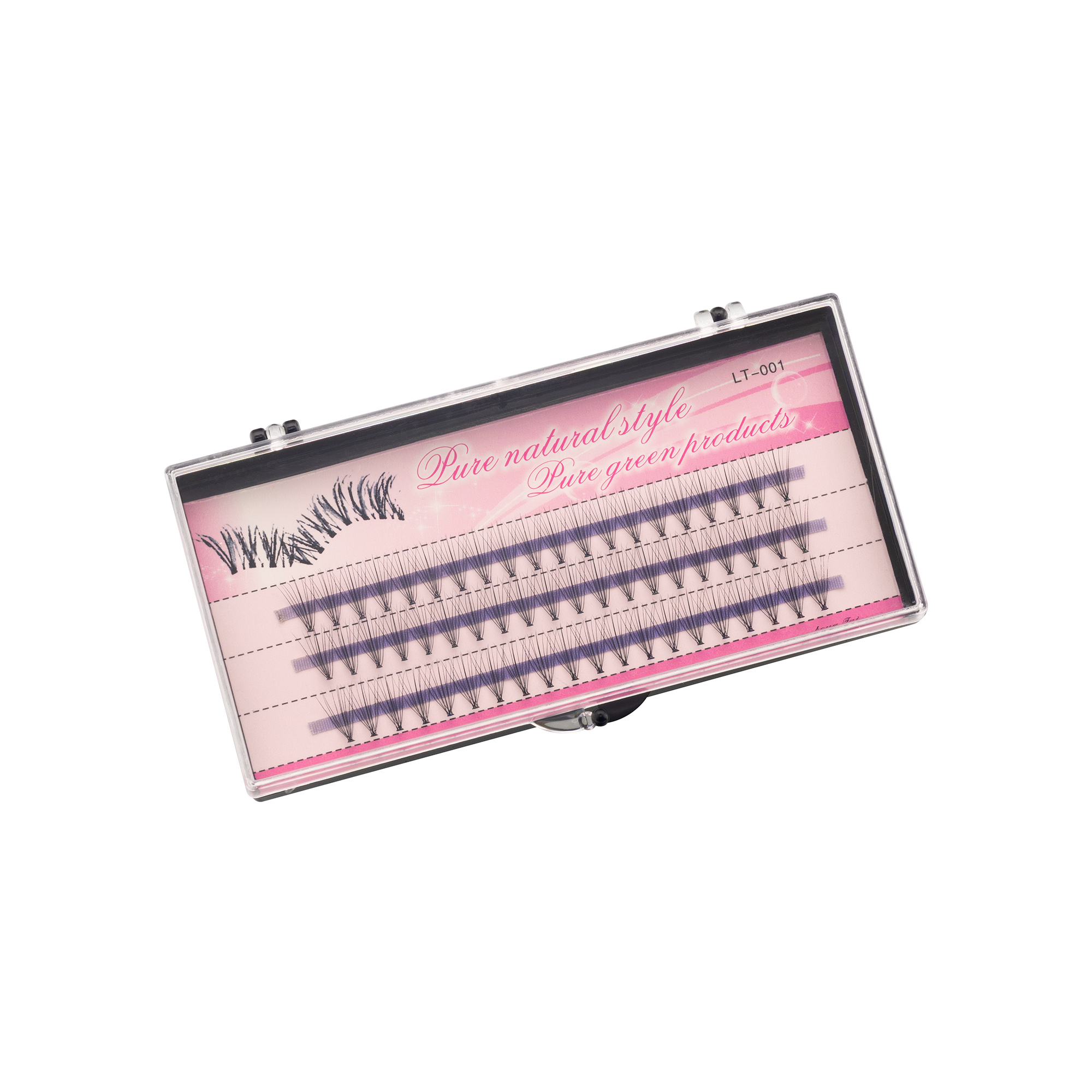 Rzęsy Norki Mink W-lashes. Kępki 10:1- 14mm