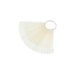 Stencil fan on a wheel ALMOND MILKY
