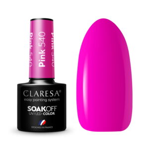 Claresa Lakier hybrydowy PINK 540 – 5g